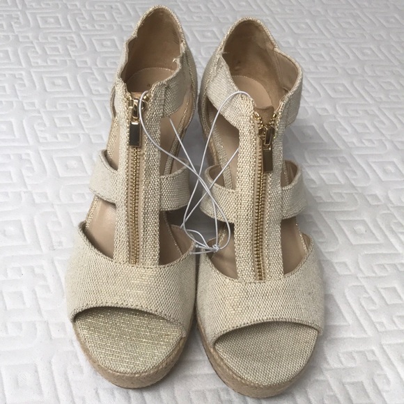 Tan Wedges (size 10) - Picture 4 of 4